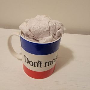 "Don't mess with Texas" mug